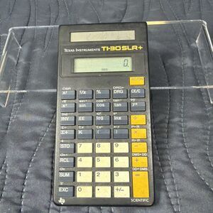 Vintage Texas Instruments TI-30 SLR+ Solar Scientific Calculator Tested